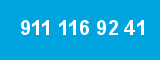 911 116 92 41